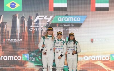 F4 Saudi: Amna, Hamda Al QUbaisi and Aurelia Nobels score podiums in Qatar
