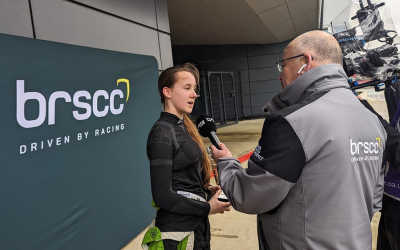 Callie Clifford shows her speed in circuit racing debut at Silverstone