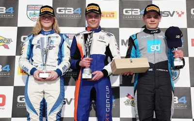 Chloe Grant scores maiden podium in GB4 Championship
