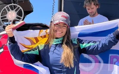 Maite Cáceres secures podium, battles for the win in Formula Fara at Miami