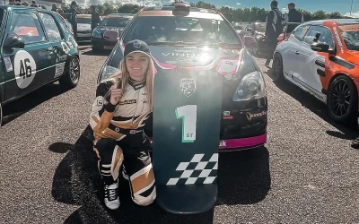 Charlotte Birch claims victory on return to Track Action Racing Club