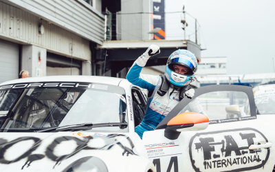 Abbie Eaton takes maiden pole position, victory in Porsche Carrera Cup GB